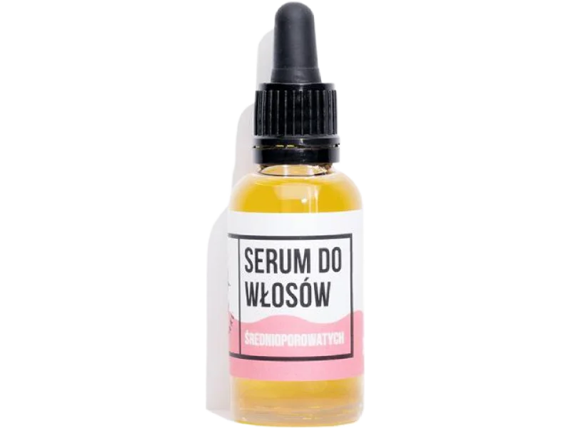 CZTERY SZPAKI (4szpaki) Serum do włosów średnioporowatych, 30 ml
