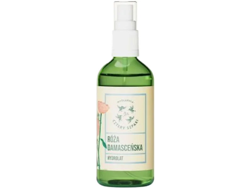 Cztery Szpaki Hydrolat Róża Damasceńska, płyn, 100 ml
