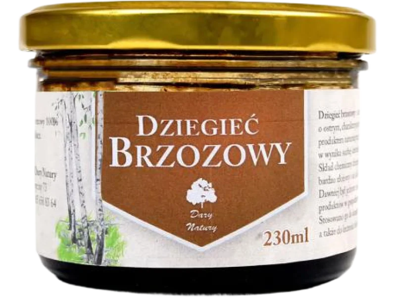 DARY NATURY Dziegieć brzozowy EKO, płyn, 100%, 230 ml