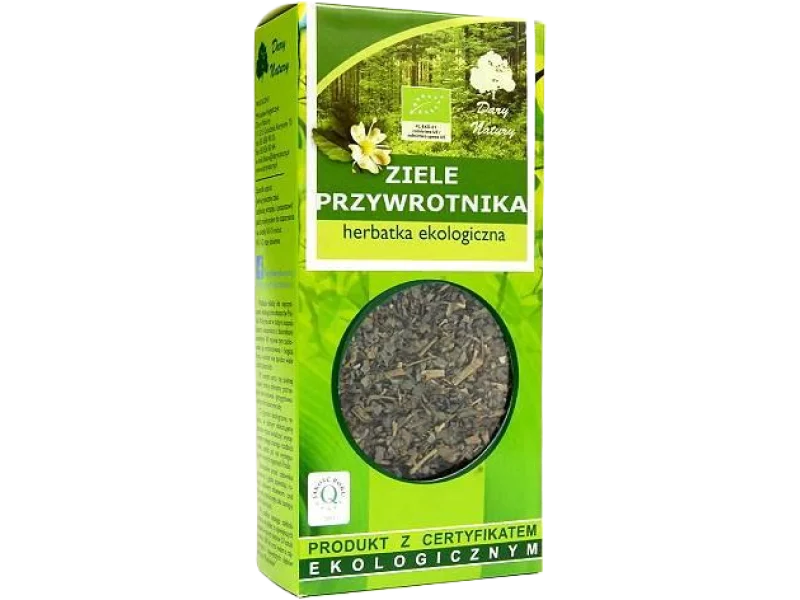 Dary Natury EKO Przywrotnik, zioła do zaparzania, 25 g
