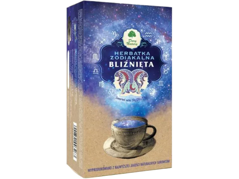 DARY NATURY Herbata Zodiakalna Bliźnięta, saszetki, 20 saszetki