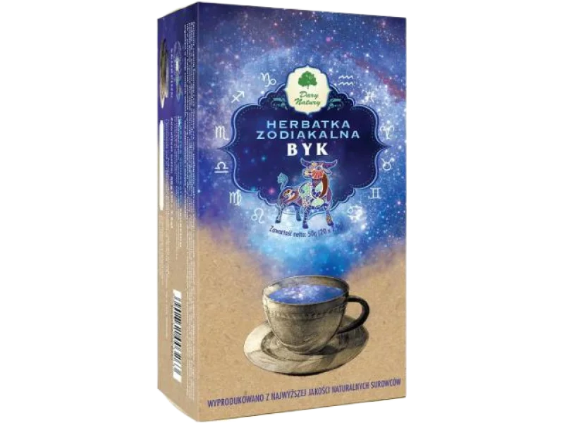 DARY NATURY Herbata Zodiakalna Byk, saszetki, 20 sasz.