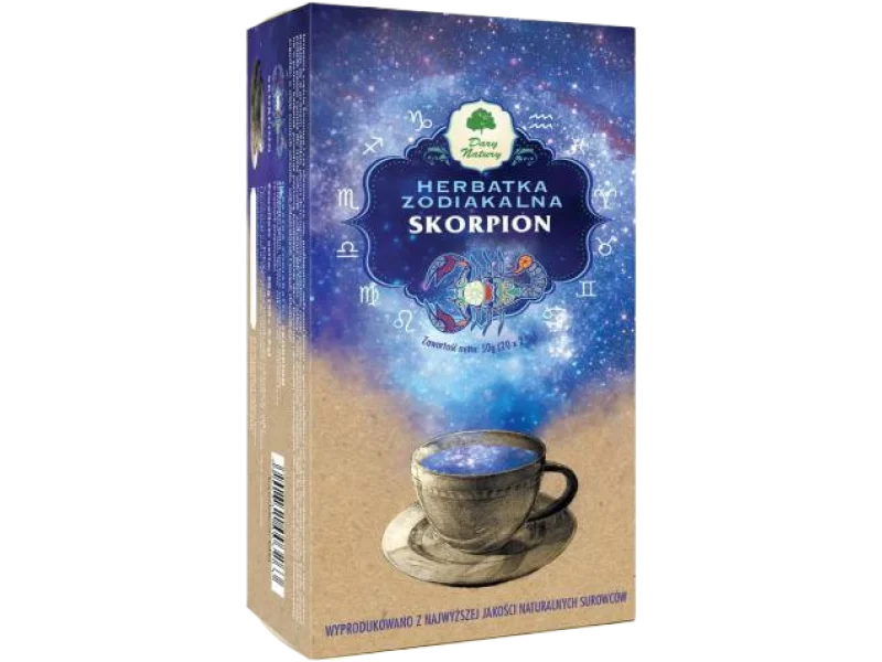DARY NATURY Herbata Zodiakalna Skorpion, saszetki, 20 szt.