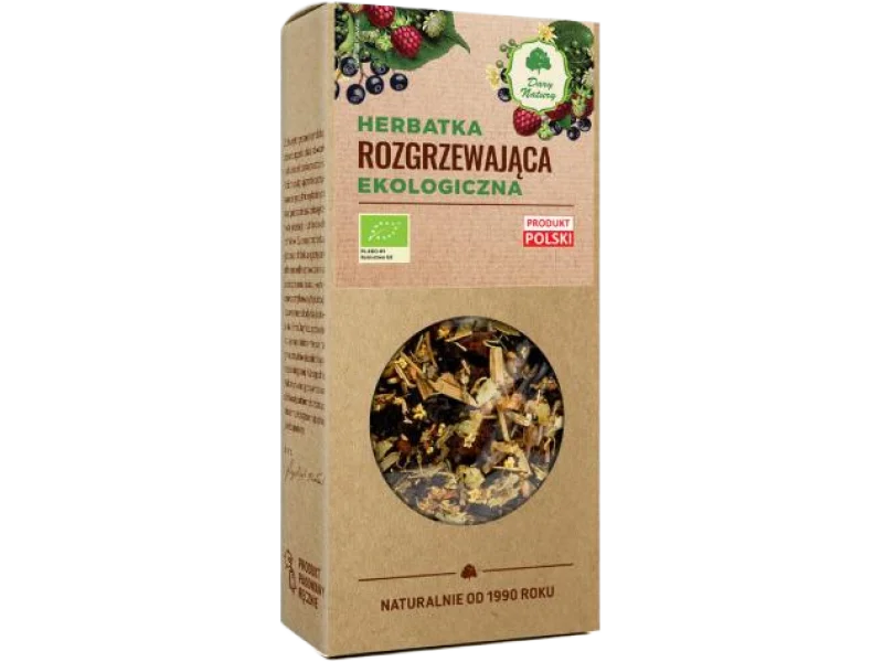 DARY NATURY Herbatka rozgrzewająca EKO, zioła do zaparzania, 50 g