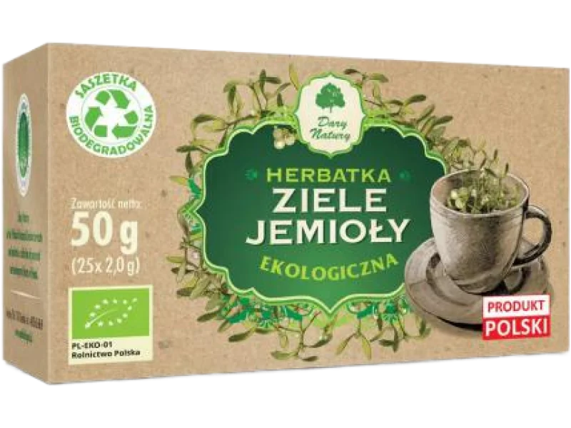 DARY NATURY Jemioła ziele EKO, saszetki, 25 sasz.