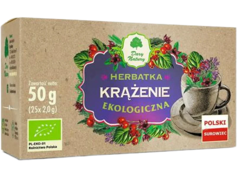 DARY NATURY Krążenie EKO, saszetki, 25 saszetki