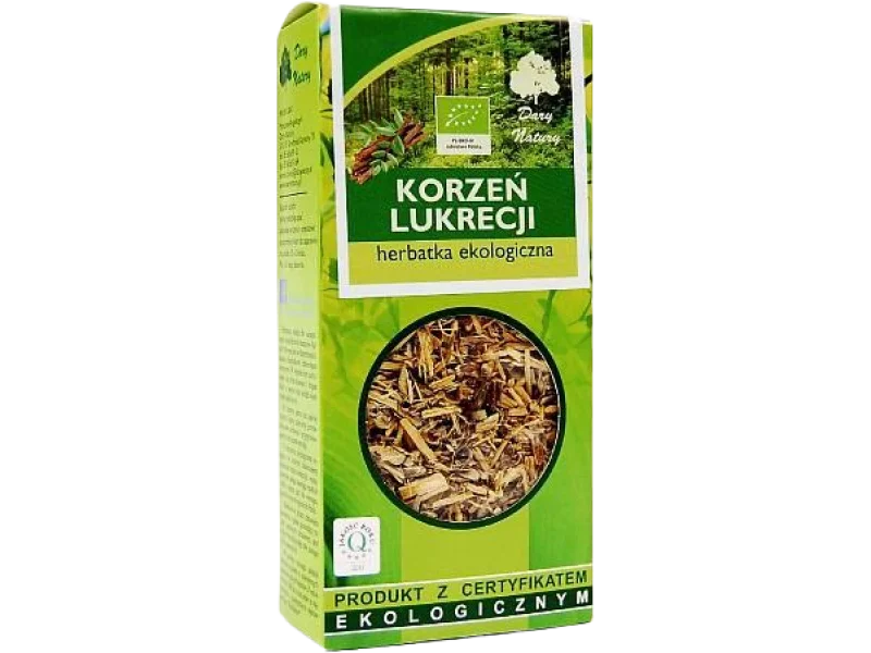 Dary Natury Lukrecja korzeń, zioła do zaparzania, 50 g