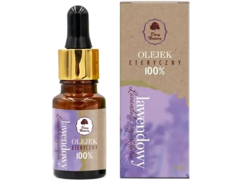 DARY NATURY Olejek eteryczny lawendowy 100%, 100%, 10 ml