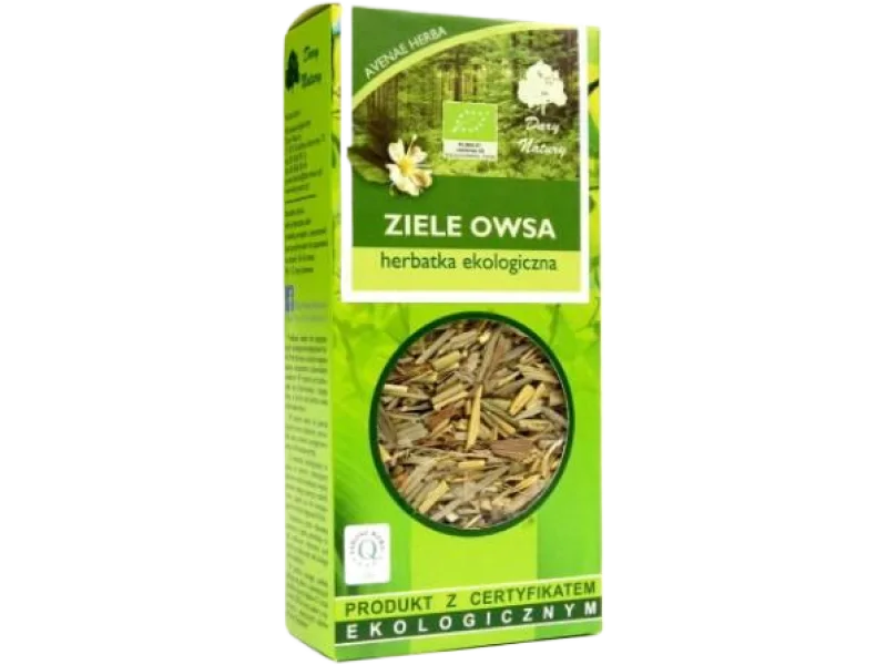 DARY NATURY Ziele owsa Herbatka ekologiczna, zioła do zaparzania, 50 g