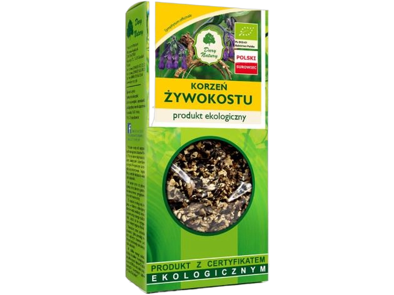 Dary Natury żywokost korzeń, zioło pojedyncze, 100 g