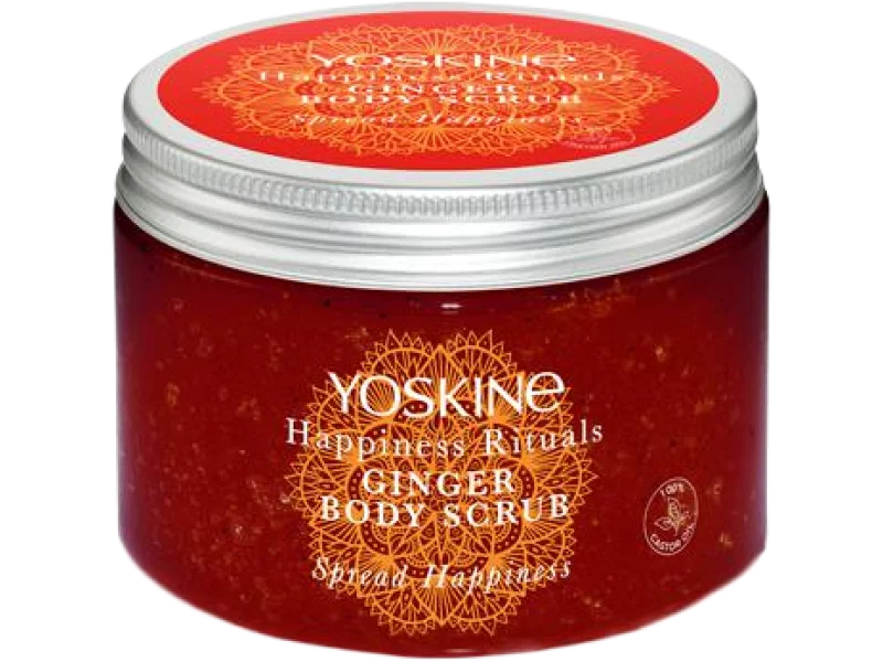 Dax Yoskine Happiness Rituals peeling cukrowy do ciała ginger, 300 g