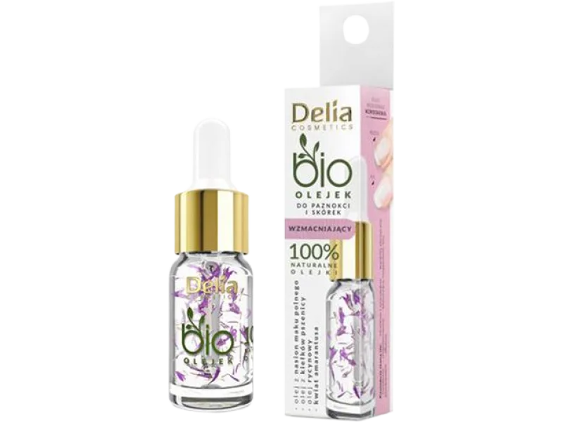 Delia Bio wzmacniający olejek do paznokci i skórek, 10 ml