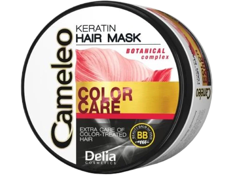 DELIA COSMETICS CAMELEO maska keratynowa do włosów farbowanych, 200 ml