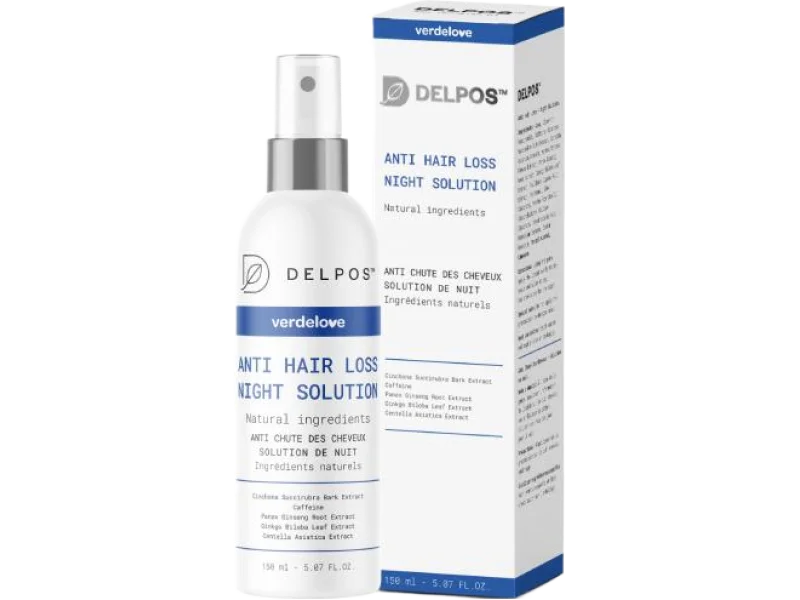 DELPOS Płyn do skóry głowy wzmacniający włosy, 150 ml