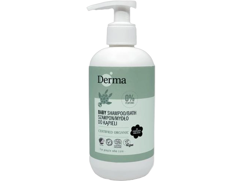 Derma Eco Baby szampon i mydło do kąpieli, szampon + mydło, 250 ml