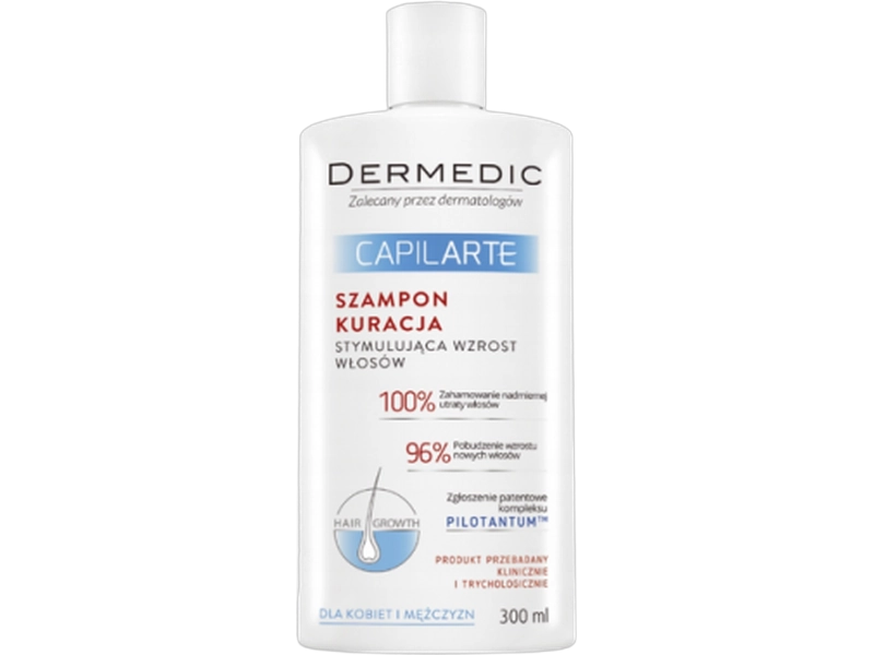 Dermedic Capilarte szampon kuracja stymulująca wzrost włosów, 300 ml