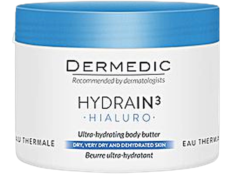 Dermedic Hydrain 3 Hialuro masło ultranawadniające, 225 ml