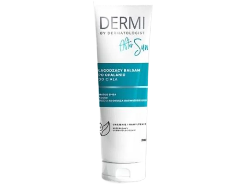 DERMI After Sun Łagodzący balsam po opalaniu, 200 ml