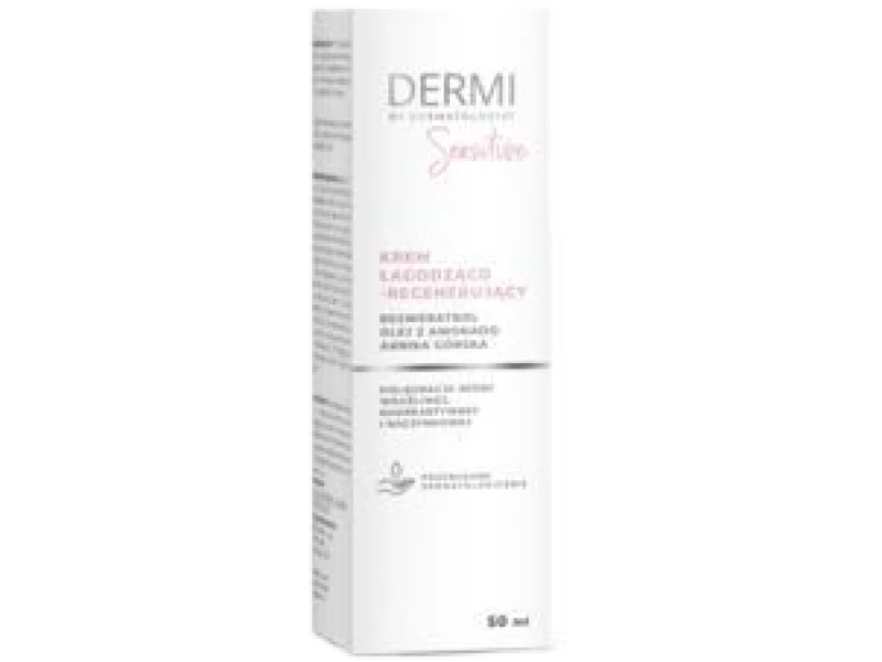DERMI Sensitive krem łagodząco-regenerujący, 50 ml