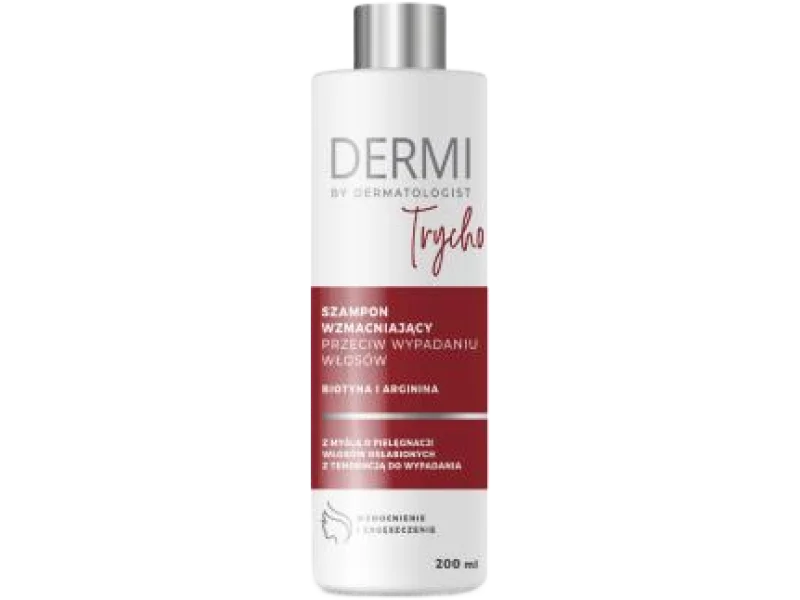 DERMI Trycho Szampon wzmacniający przeciw wypadaniu włosów, 200 ml
