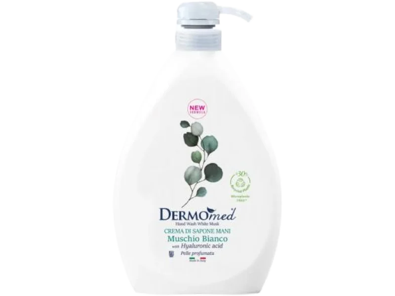 DERMOMED Mydło do rąk Białe piżmo, 1000 ml