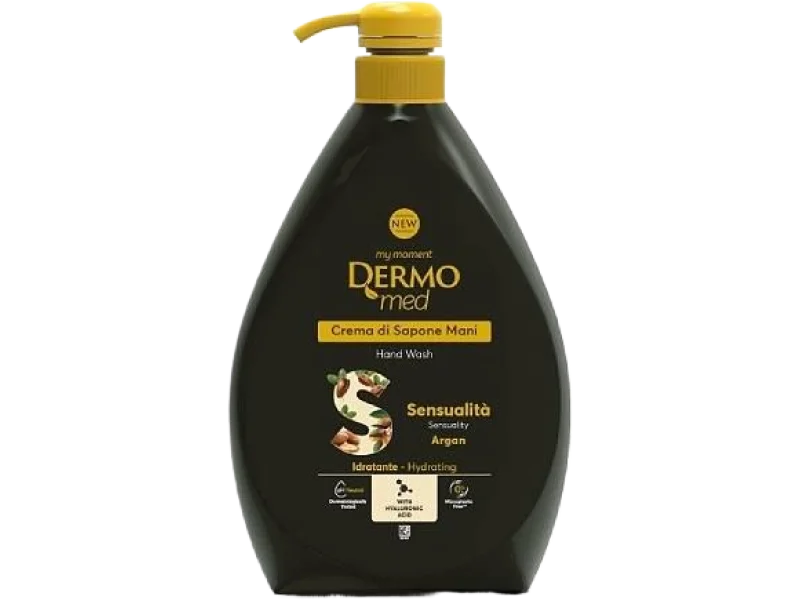 DERMOMED Mydło w płynie z pompką Argan, 1000 ml