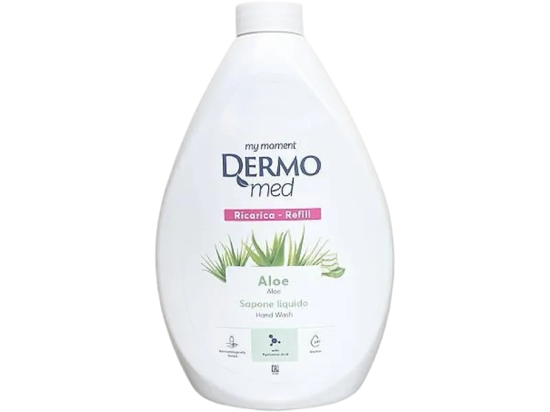 DERMOMED Zapas Mydło w płynie Aloes, 1000 ml