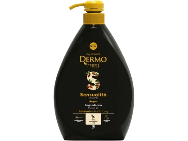 DERMOMED Żel pod prysznic Sensualita Argan, żel, 1000 ml