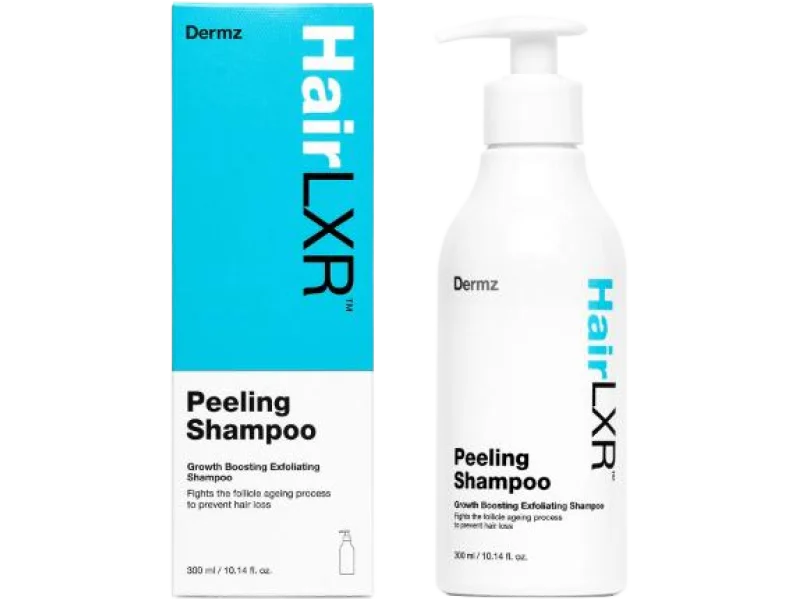 Dermz HairLXR profesjonalny szampon peelingujący, 300 ml