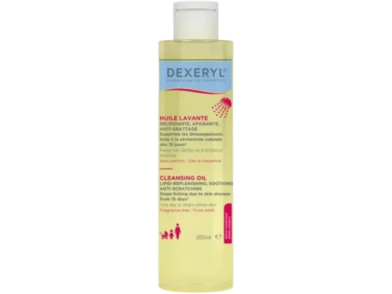 DEXERYL Huile Olejek do mycia, 200 ml