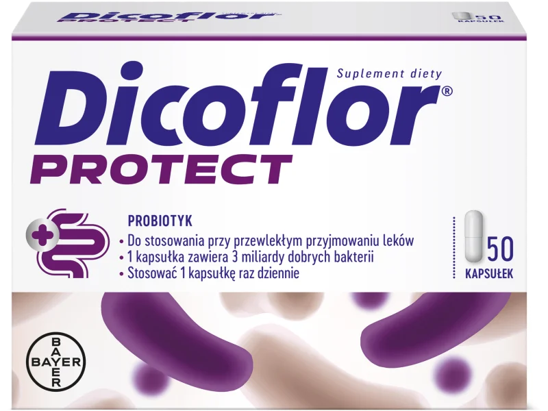 Dicoflor Protect, kapsułki, 50 kaps.