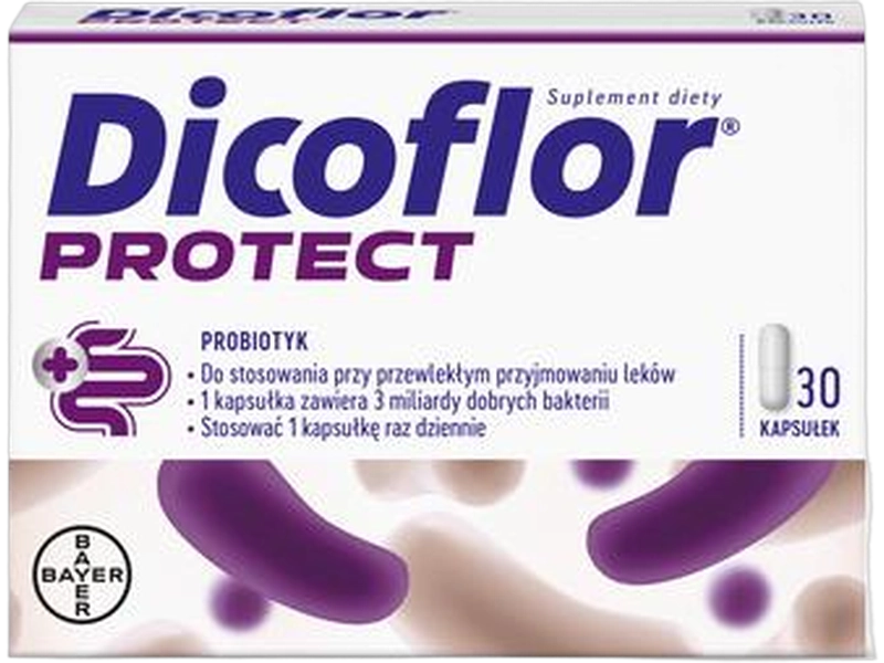 Dicoflor Protect probiotyk, kapsułki, 30 kaps.