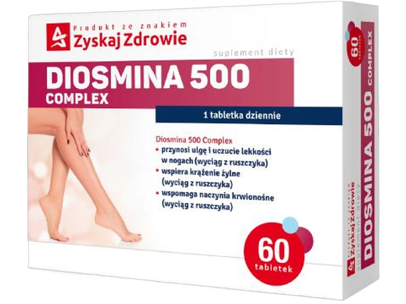 Diosmina 500 complex, tabletki, 60 tabl.