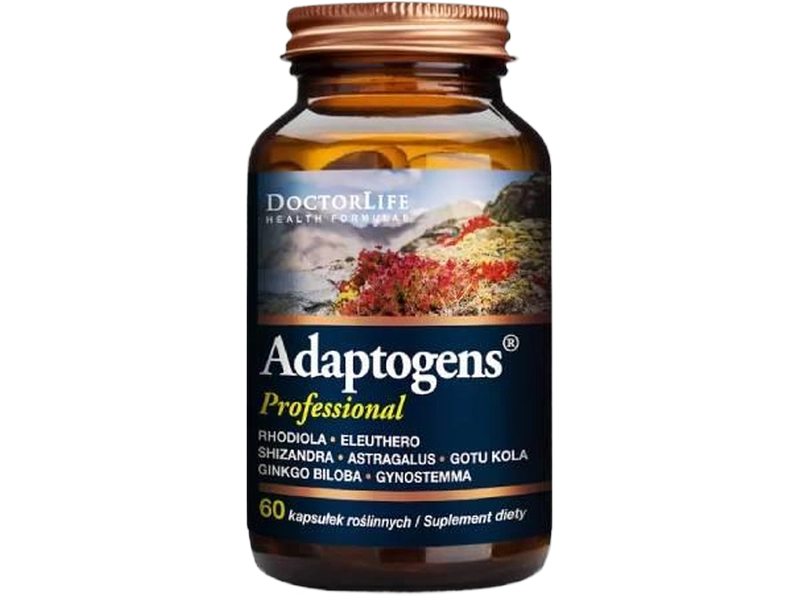 Doctor Life Asian Adaptogens, kapsułki, 60 kaps.