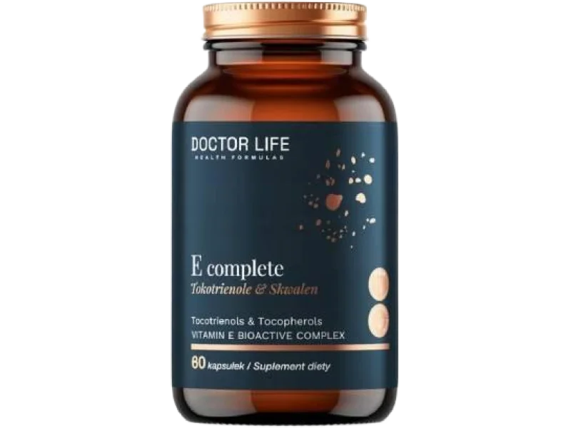 Doctor Life E Complete + Skwalen, kapsułki, 60 kaps.