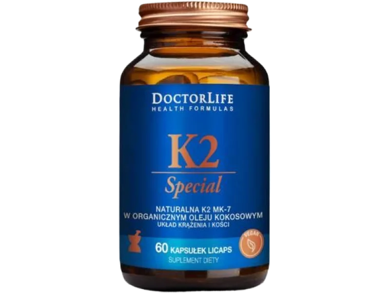 Doctor Life K2 Special, kapsułki, 100 µg, 60 kaps.