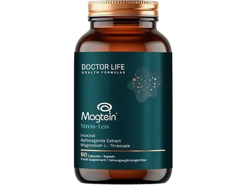 Doctor Life Magtein Stress-Less, kapsułki, 90 kaps.