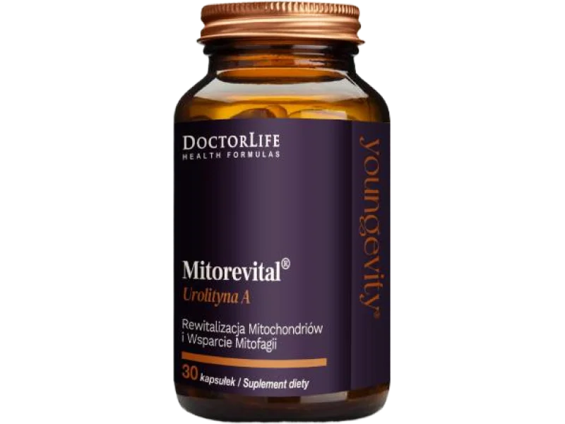 Doctor Life Mitorevital Urolityna A, kapsułki, 250 mg, 30 kaps.