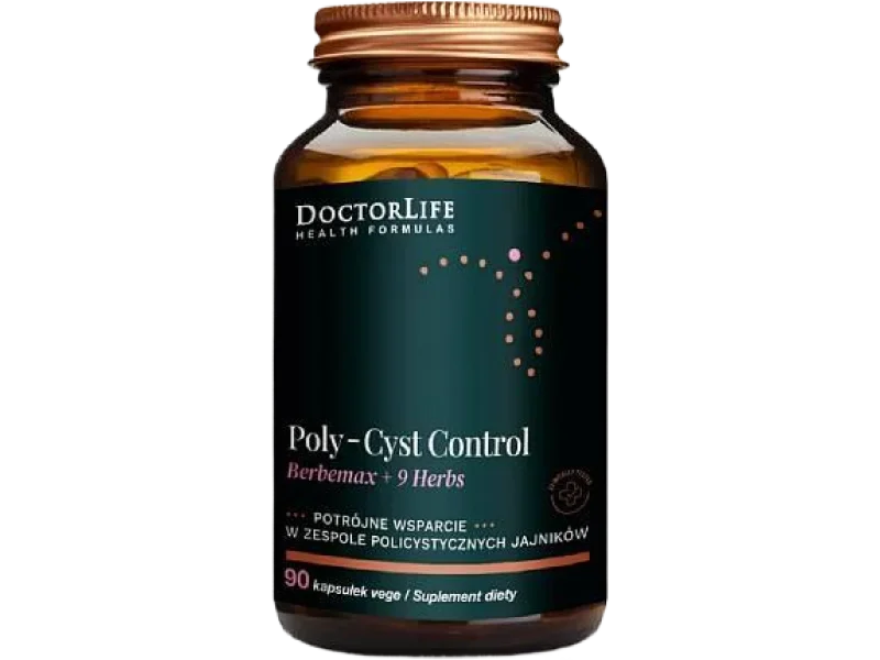 Doctor Life Poly-Cyst Control, kapsułki, 90 kaps.