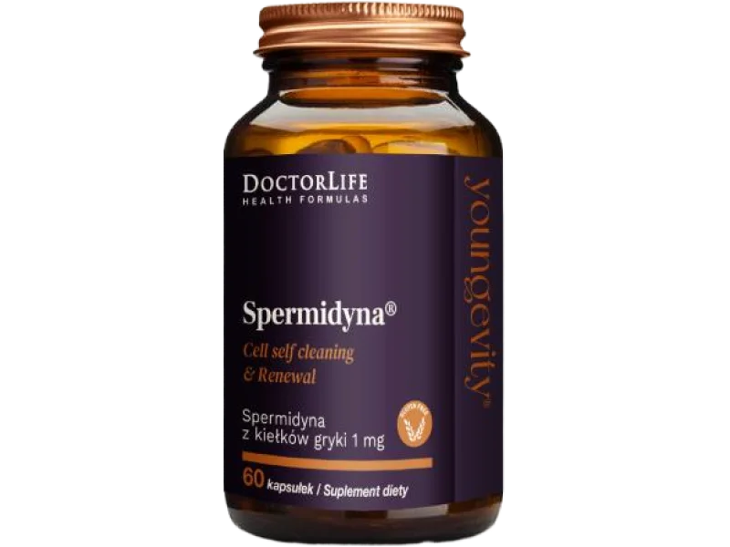 Doctor Life Spermidyna z kiełków gryki, kapsułki, 1 mg, 60 kaps.