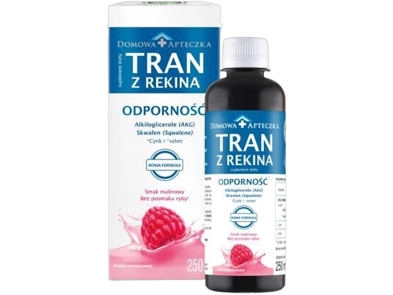 Domowa Apteczka Tran z rekina grenlandzkiego, płyn, 250 ml