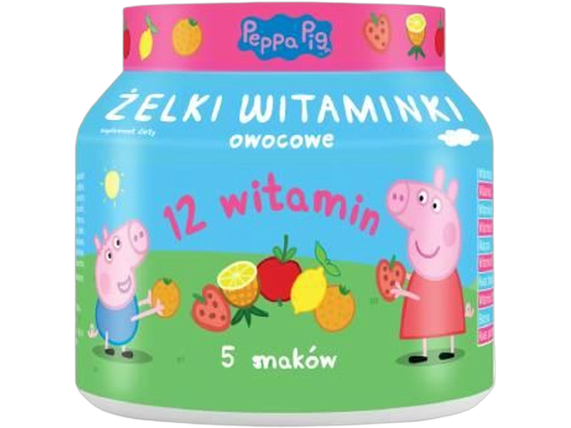 Domowa Apteczka żelki witaminki Świnka Peppa, 180 g
