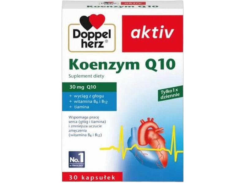 Doppelherz Aktiv koenzym Q10, kapsułki, 30 kaps.