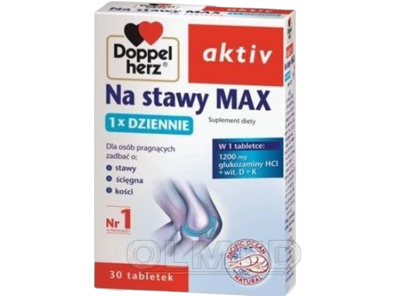 Doppelherz Activ na stawy MAX, tabletki, 30 tabl.