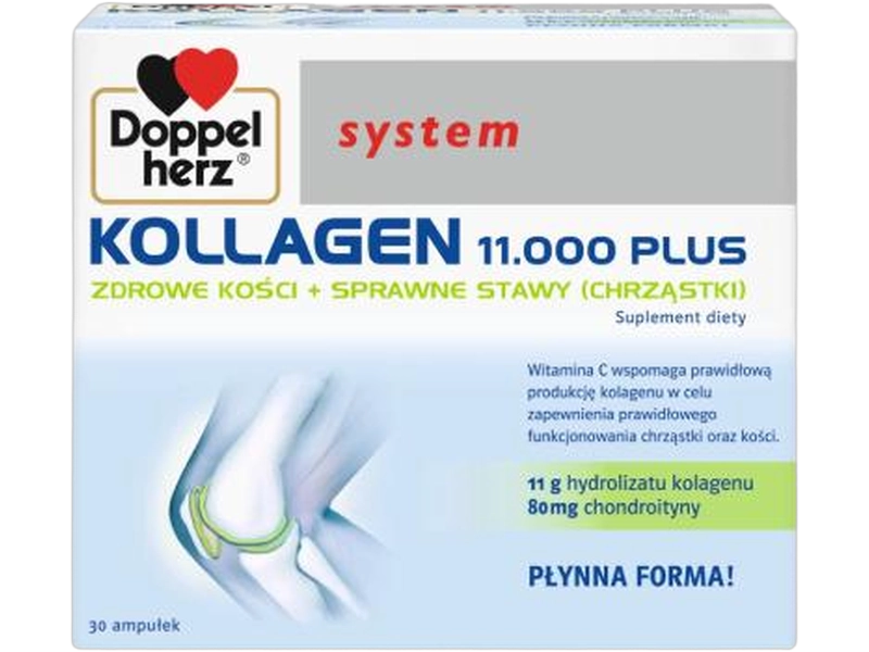 Doppelherz System Kollagen 11.000 Plus, płyn, 30 amp.