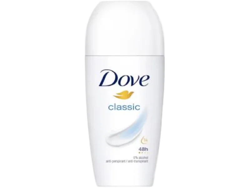 DOVE DEO Woman Classic, roll-on, 50 ml
