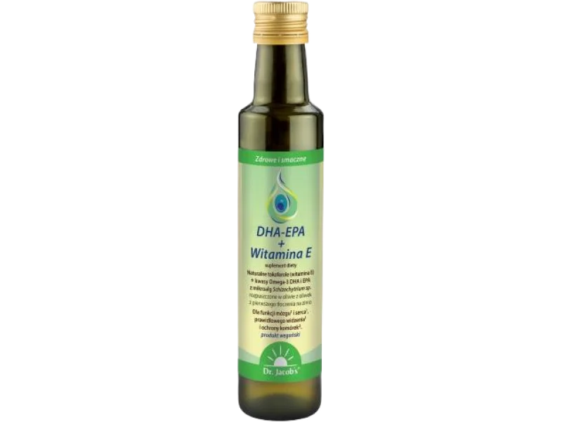 Dr. Jacob’s DHA-EPA + Witamina E, płyn, 250 ml