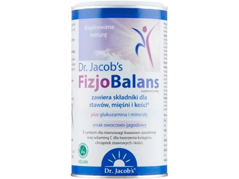 Dr. Jacob’s Fizjobalans, proszek, 300 g