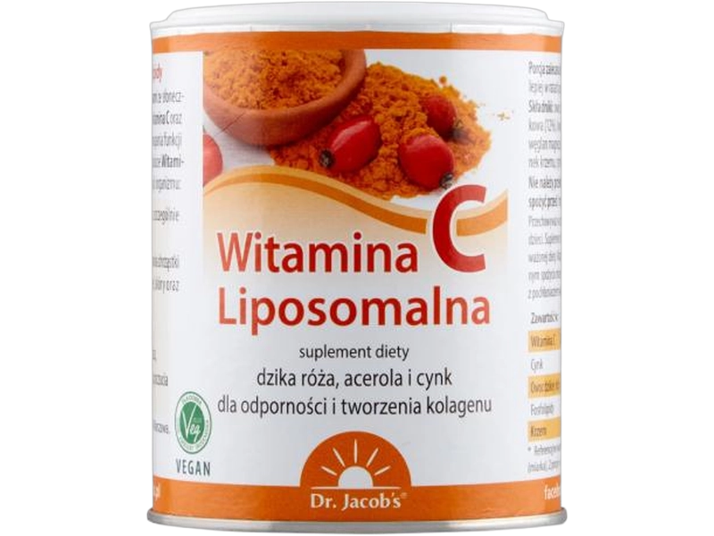 Dr Jacobs Witamina C fosfolipidy, proszek, 200 mg, 150 g