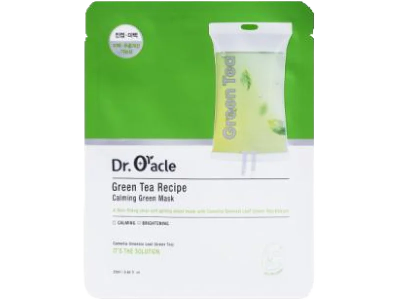 Dr.Oracle kojąca maska z zieloną herbatą, 25 ml